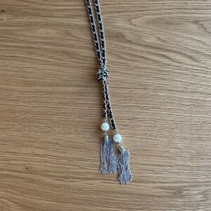 Long necklace with tassel White House Black Market